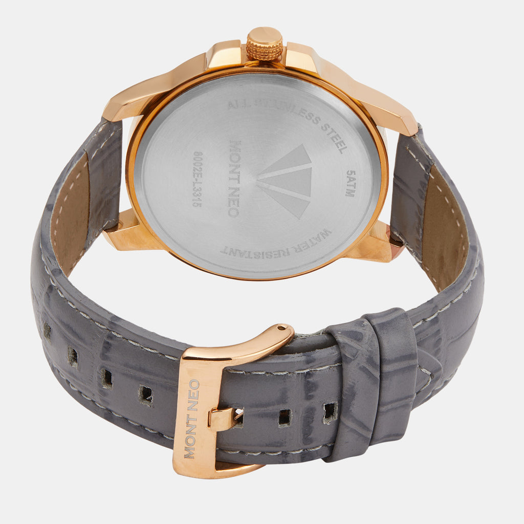 Mont Neo Men Round Grey watch