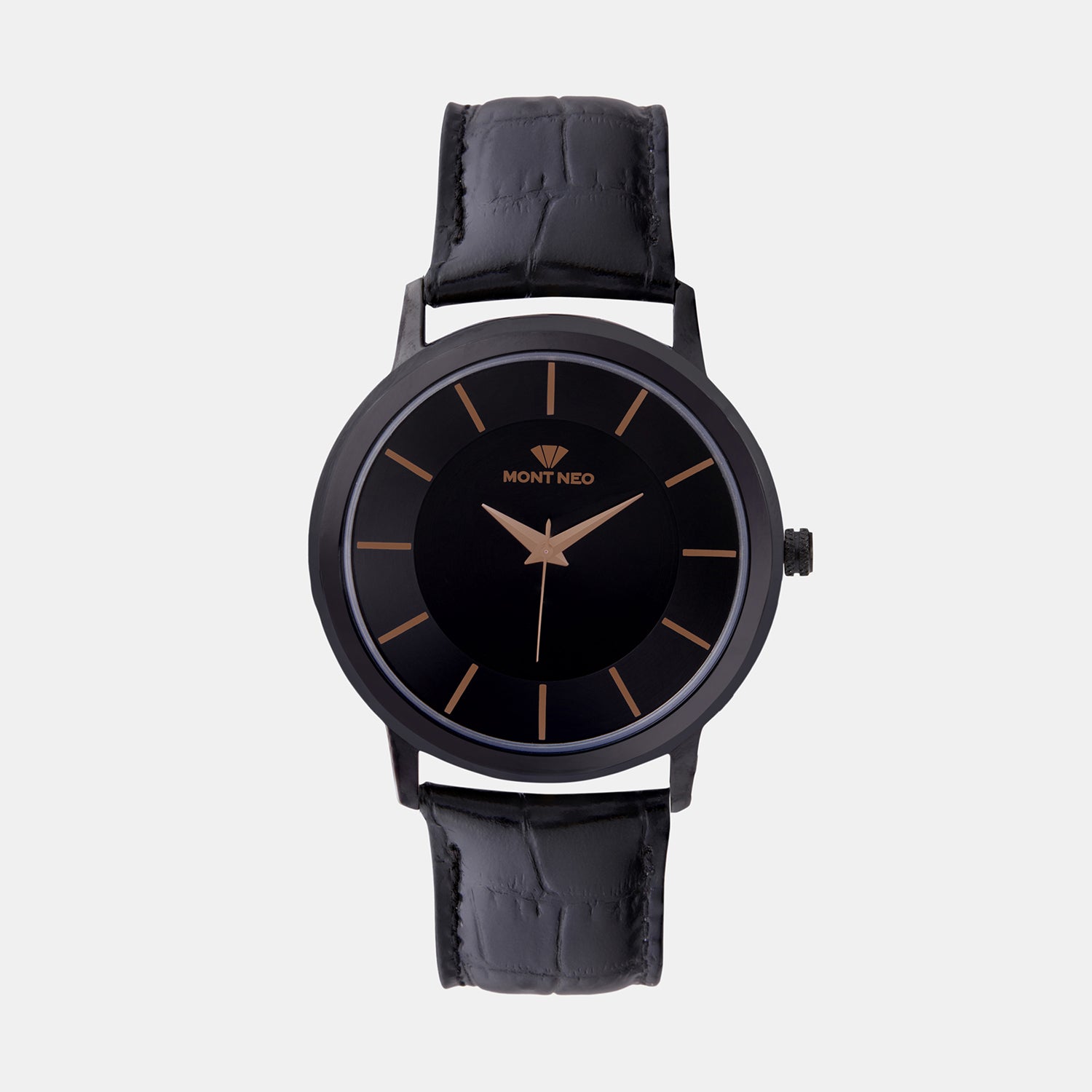 Mont Neo Round Black Analog watch