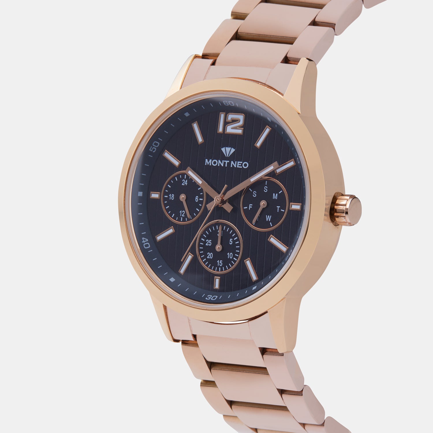 Mont Neo Stainless Steel Blue watch