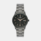 Mont Neo Round Gun Analog watch
