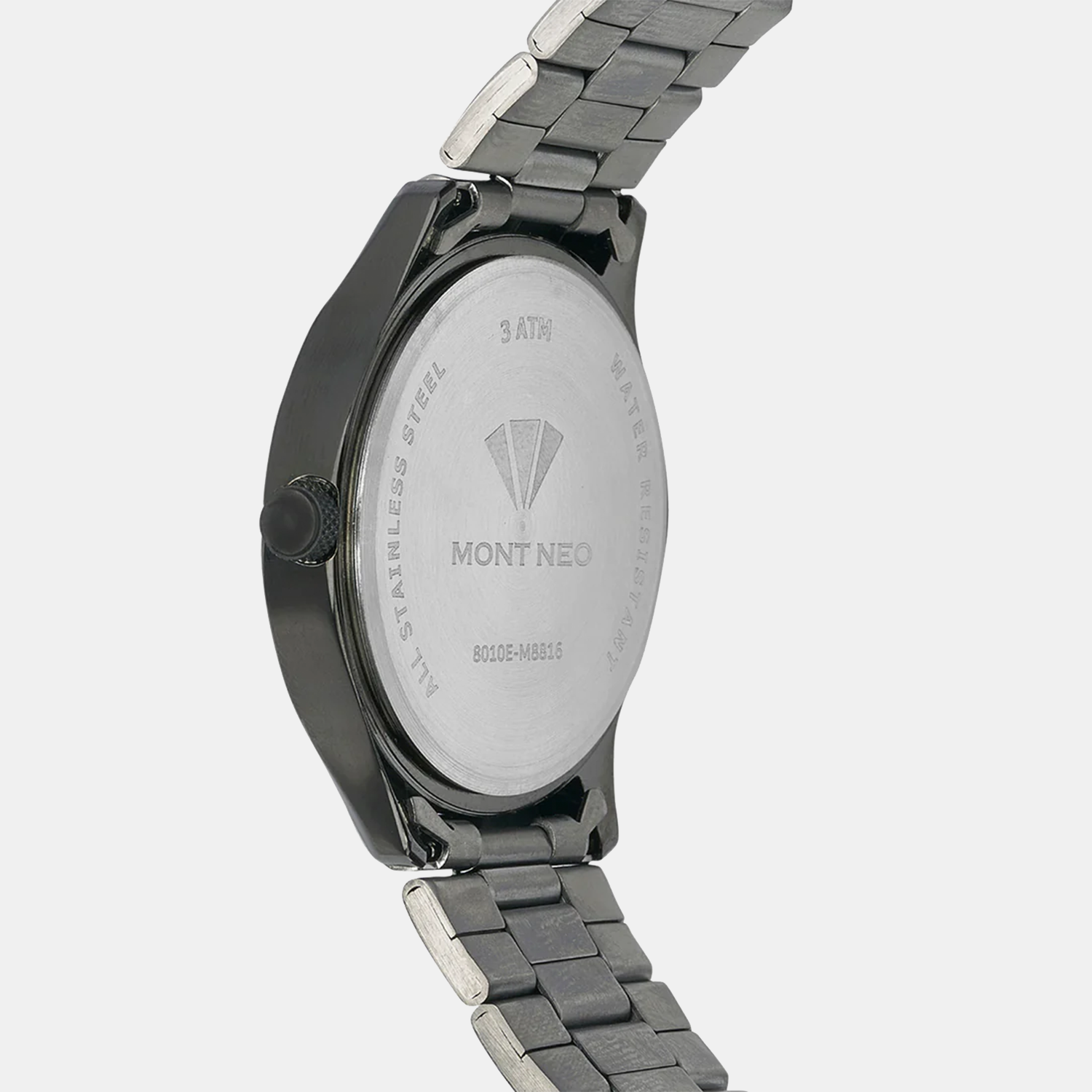 Mont Neo Men Round Gun watch