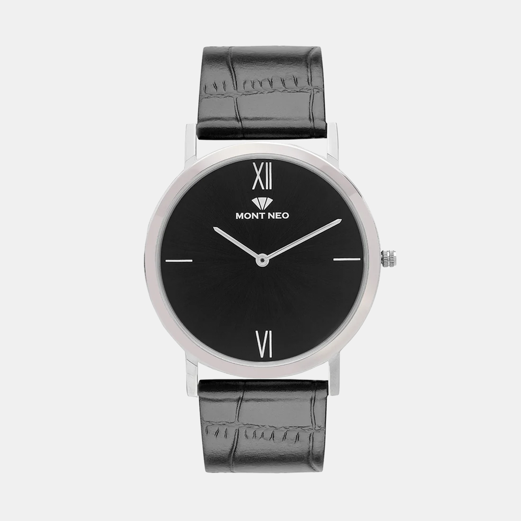 Mont Neo Round Black Analog watch
