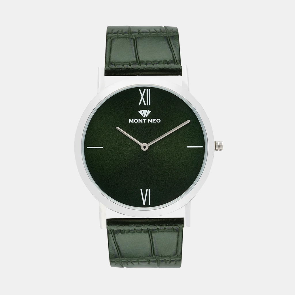 Mont Neo Round Green Analog watch