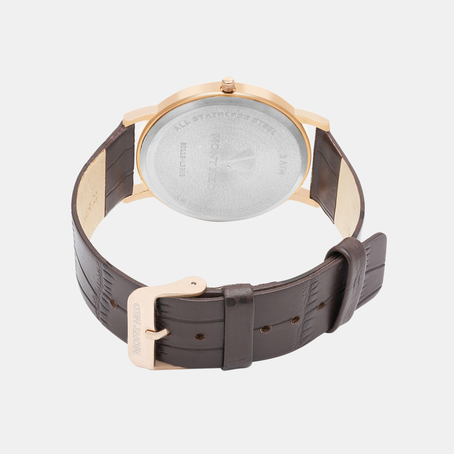 Mont Neo Men Round Silver watch