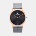 Mont Neo Round Grey Analog watch
