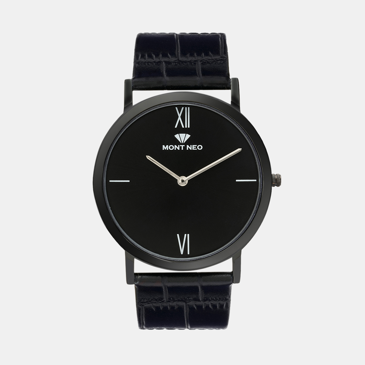 Mont Neo Round Black Analog watch