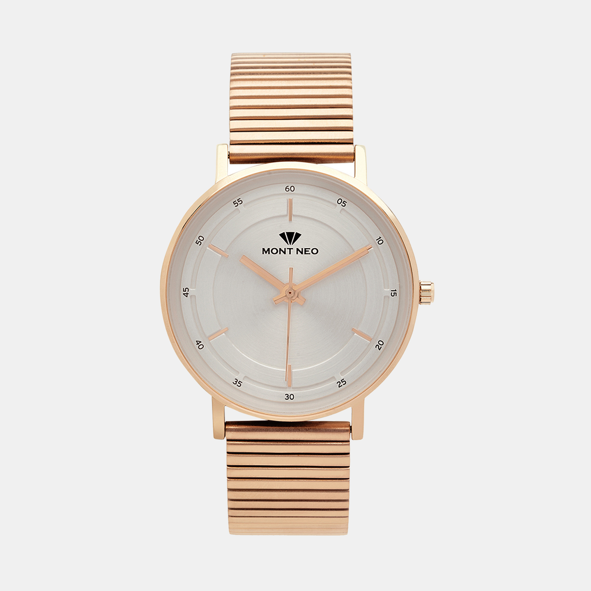 Mont Neo Round Silver Analog watch