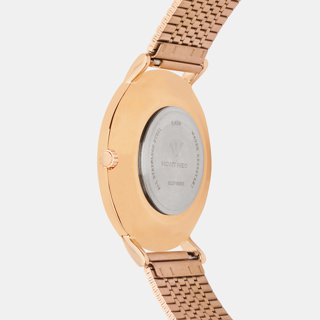 Mont Neo Men Round Silver watch