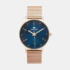 Mont Neo Round Blue Analog watch
