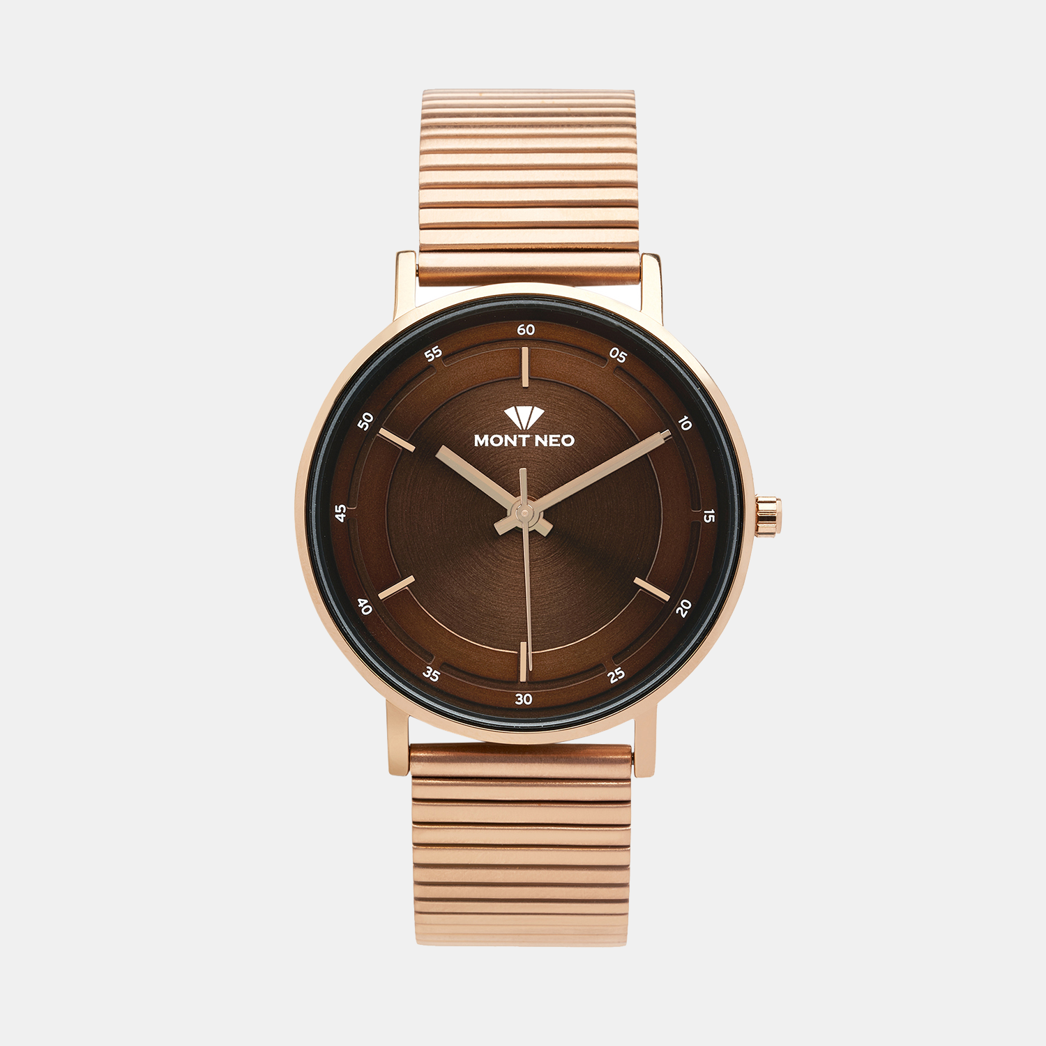 Mont Neo Round Brown Analog watch