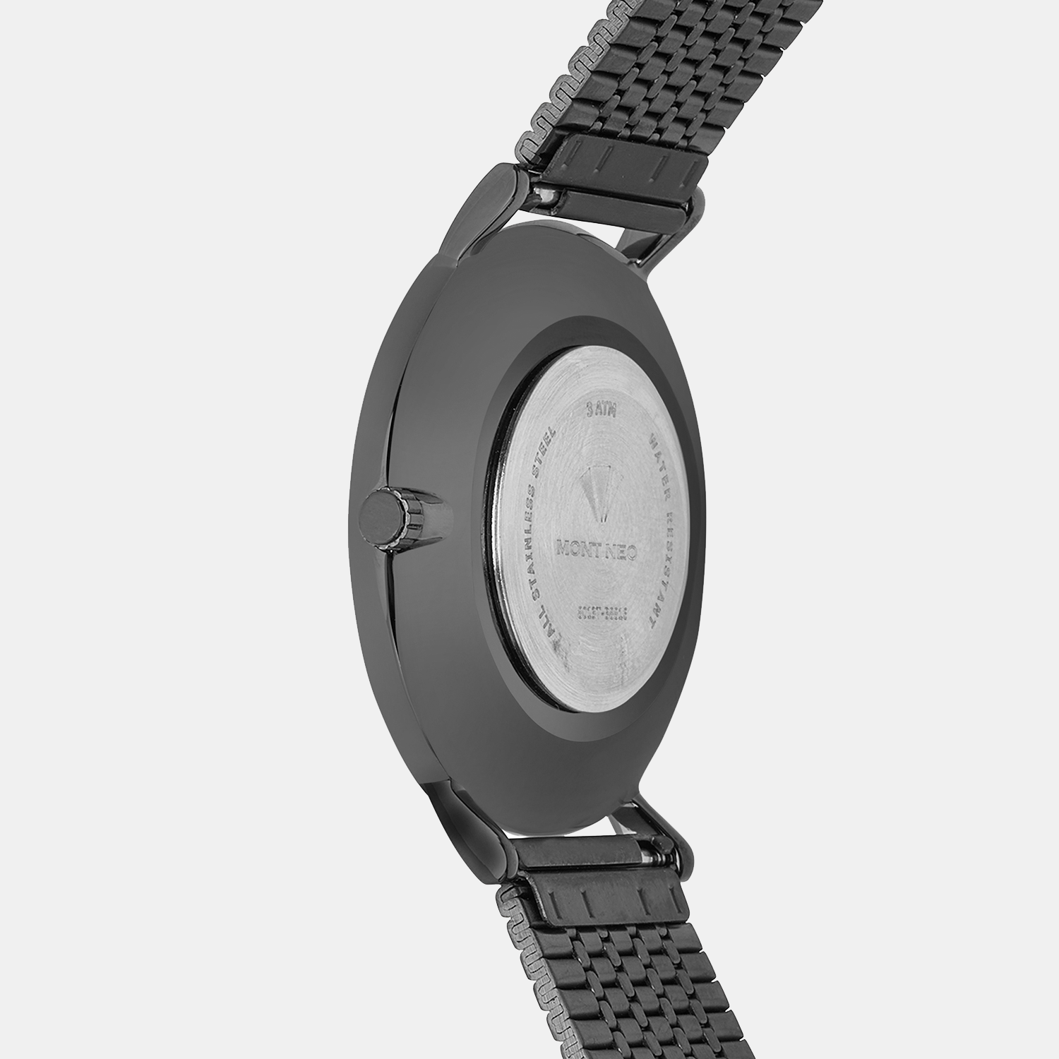 Mont Neo Men Round Gun watch