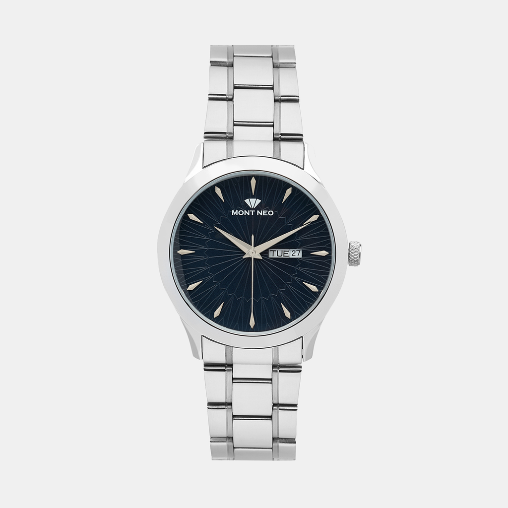 Mont Neo Round Blue Analog watch