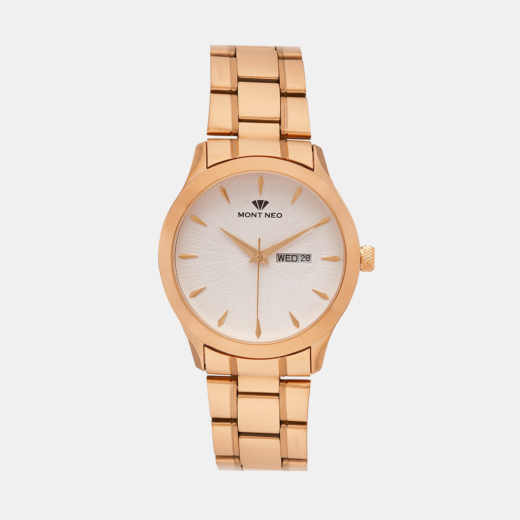 Mont Neo Round Silver Analog watch