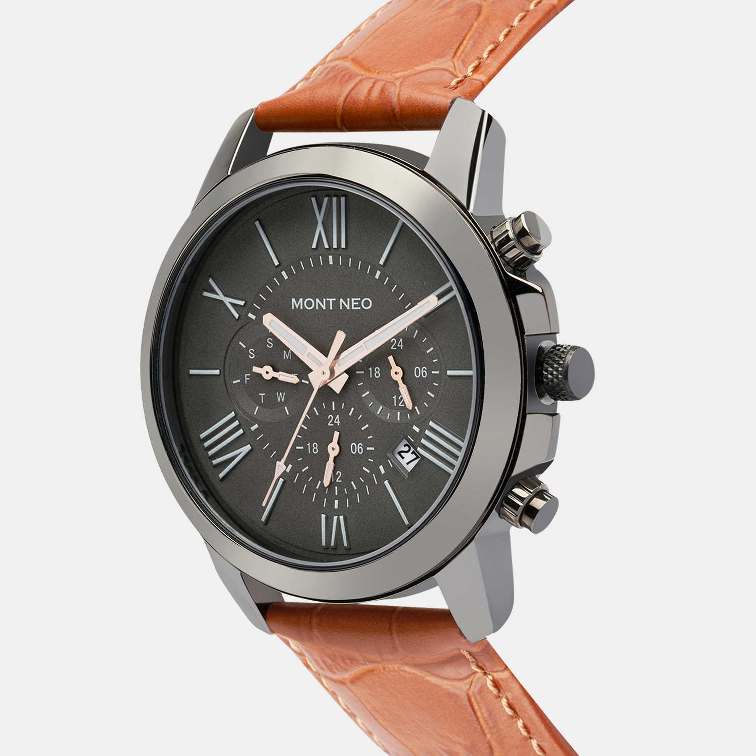 Mont Neo 38 mm Round Quartz watch