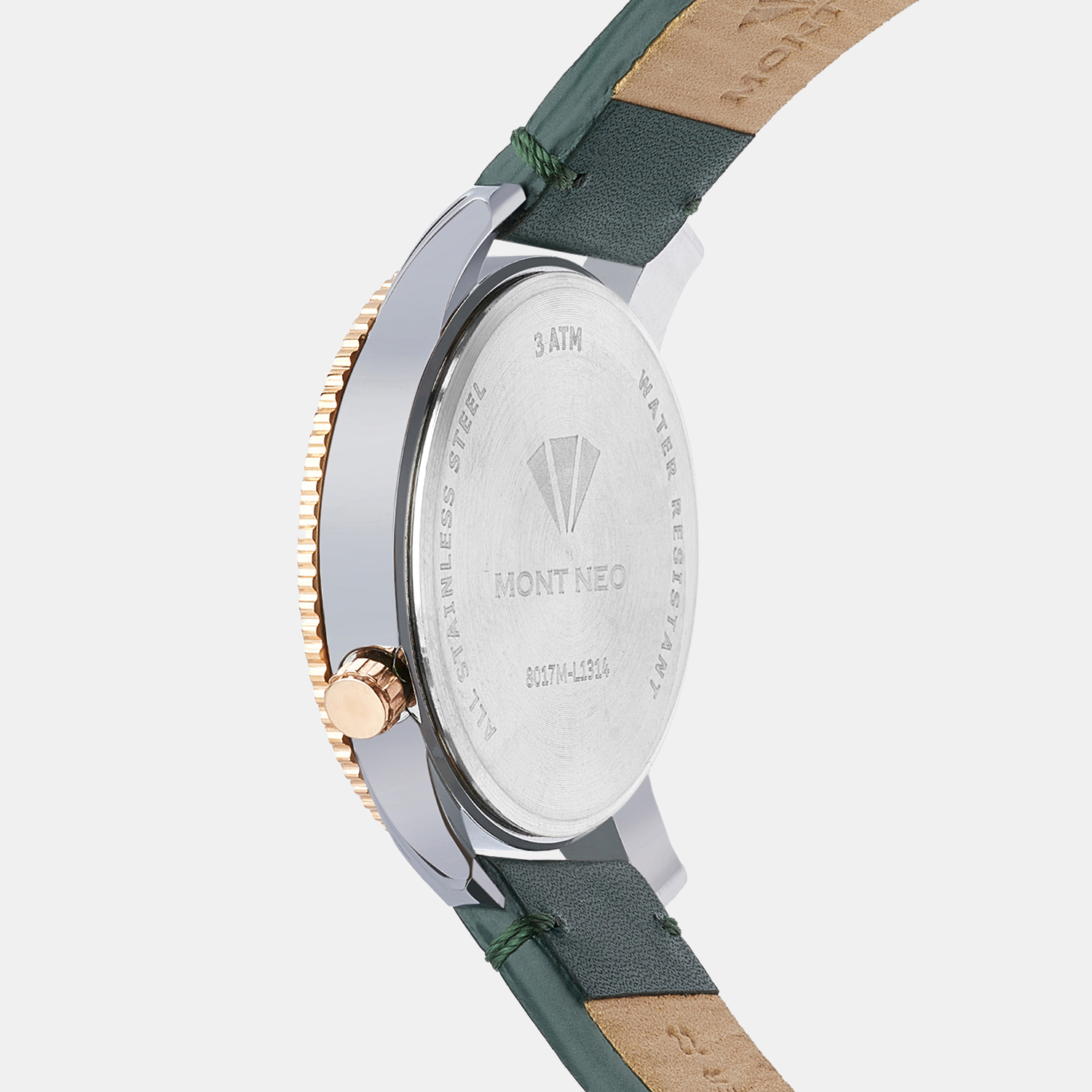 Mont Neo Men Round green watch