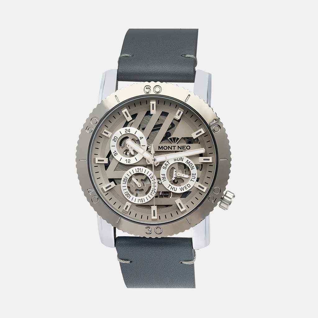 Mont Neo Round Gun Chronograph watch