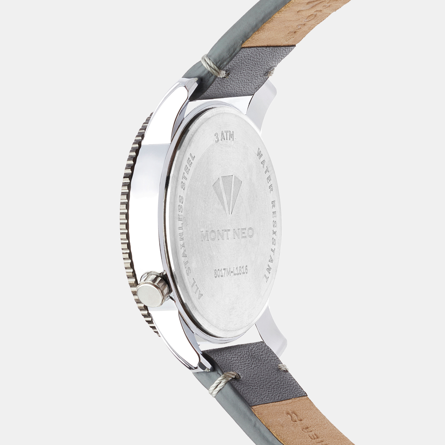 Mont Neo Men Round Gun watch
