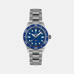 Mariner Men Quartz Blue Dial Analog Stainless Steel Watch 81376.41.59