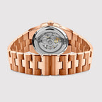 Atlas Men Automatic White Dial Multi-Function Stainless Steel Watch 815-M30303