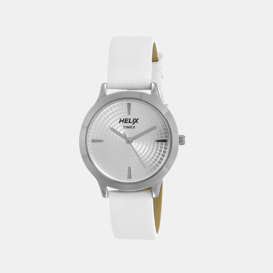 Helix Round Silver Analog watch