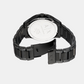 Men's Black Analog Stainless Steel Watch AX2104I