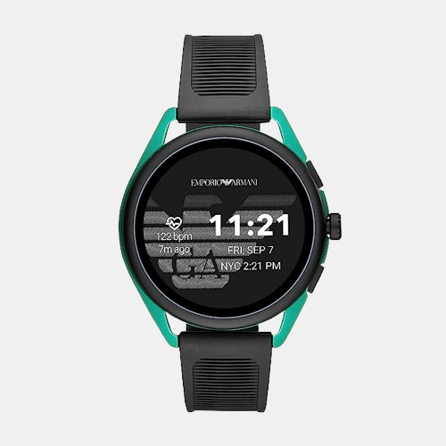 Emporio Armani Round Black Digital watch