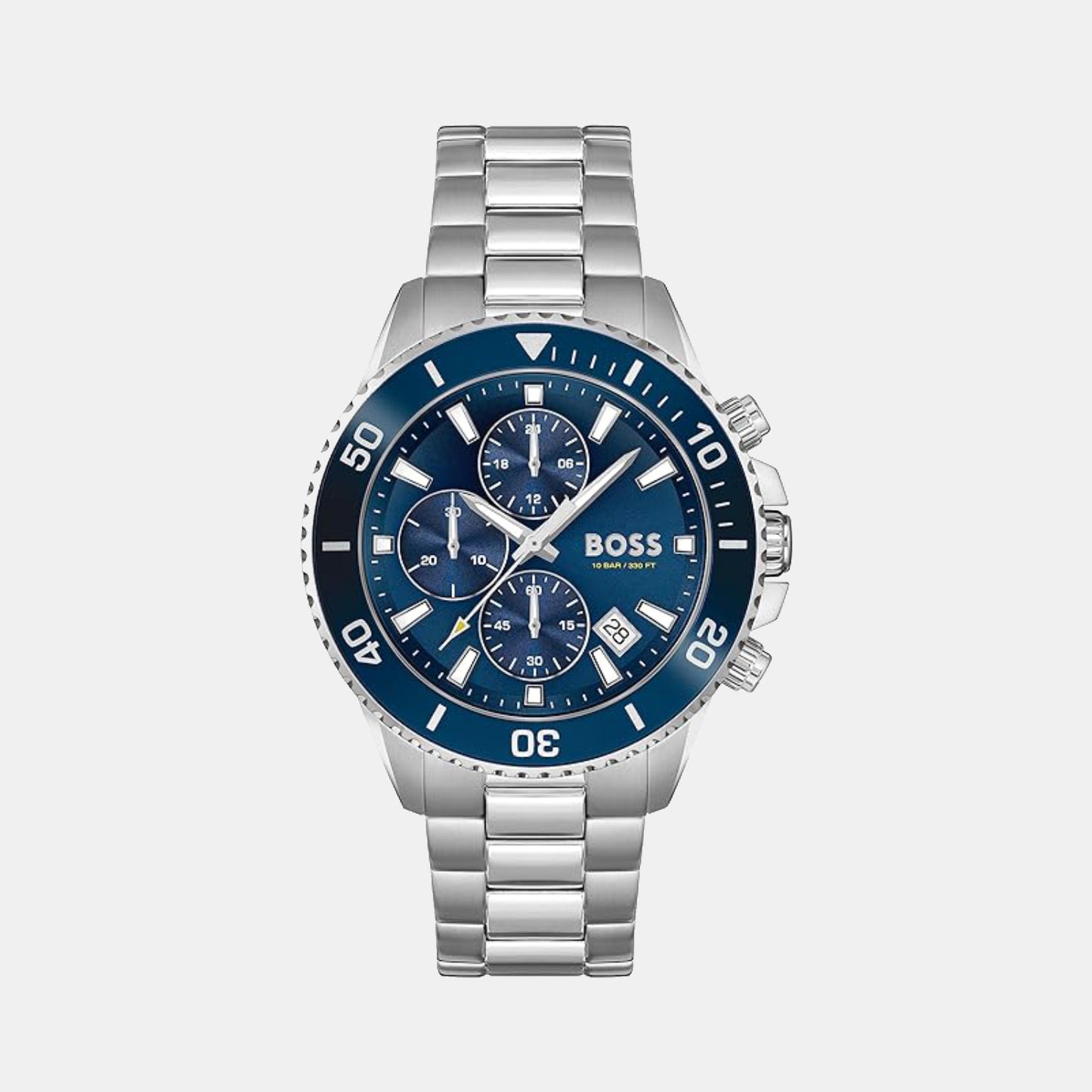 Boss Round Blue Chronograph watch