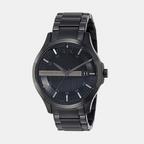 Armani Exchange Round Black Analog watch