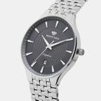Men Quartz Blue Dial Analog Stainless Steel Watch 8503E-M1105