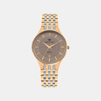 Men Quartz Brown Dial Analog Stainless Steel Watch 8503E-M1315