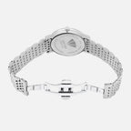 Men Quartz Silver Dial Analog Metal Watch 8506E-M1103