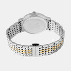 Men Quartz Silver Dial Analog Metal Watch 8506E-M1203