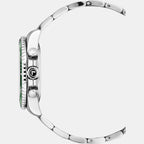 Deep Sea 100 Men Quartz Green Dial Chronograph Stainless Steel Watch 851837 41 75 20