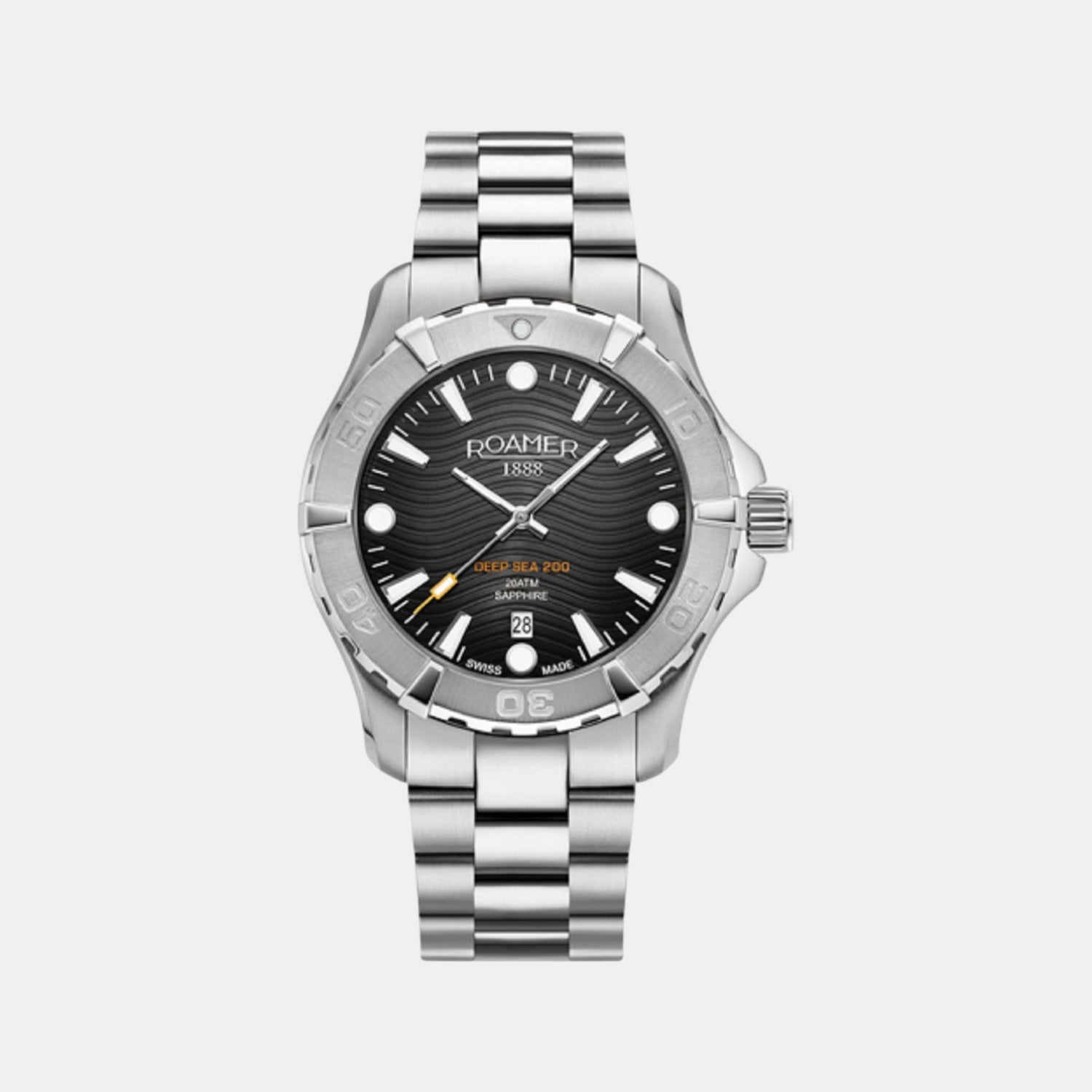 Roamer Deep Sea 200 Men Brown Watch 860833 41 55 70 – Just In Time