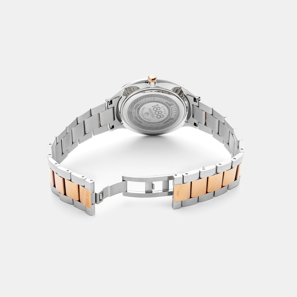 Eternal Men Quartz Blue Dial Analog Stainless Steel Watch 863833 49 45 50