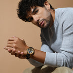 Britime 44 mm Blue Automatic watch