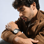 Britime Men Round Silver watch