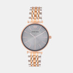 Mont Neo Round Grey Analog watch