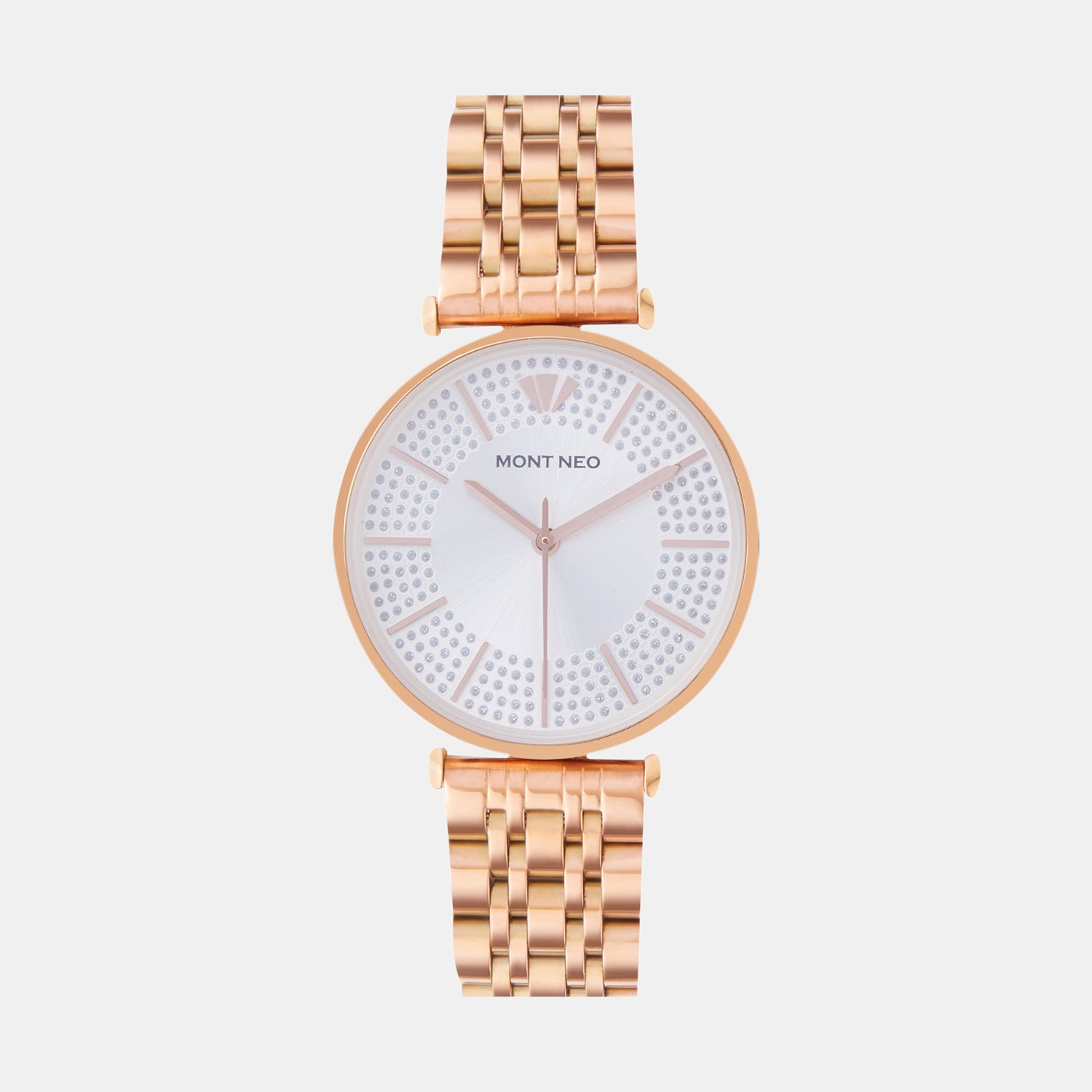 Mont Neo Round Silver Analog watch