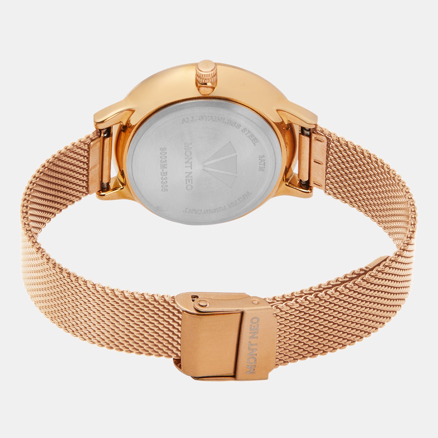 Mont Neo Women Round Blue watch