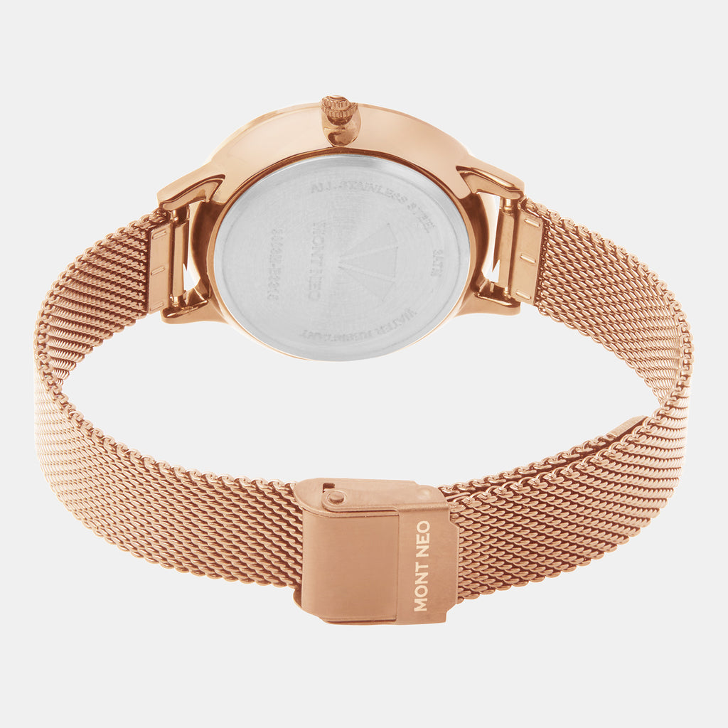 Mont Neo Women Round Grey watch