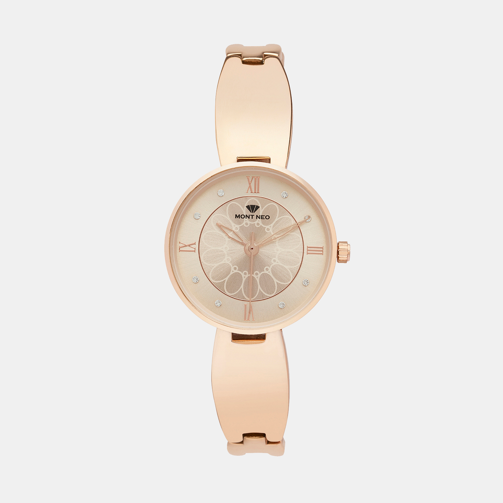 Mont Neo Round Rose Analog watch
