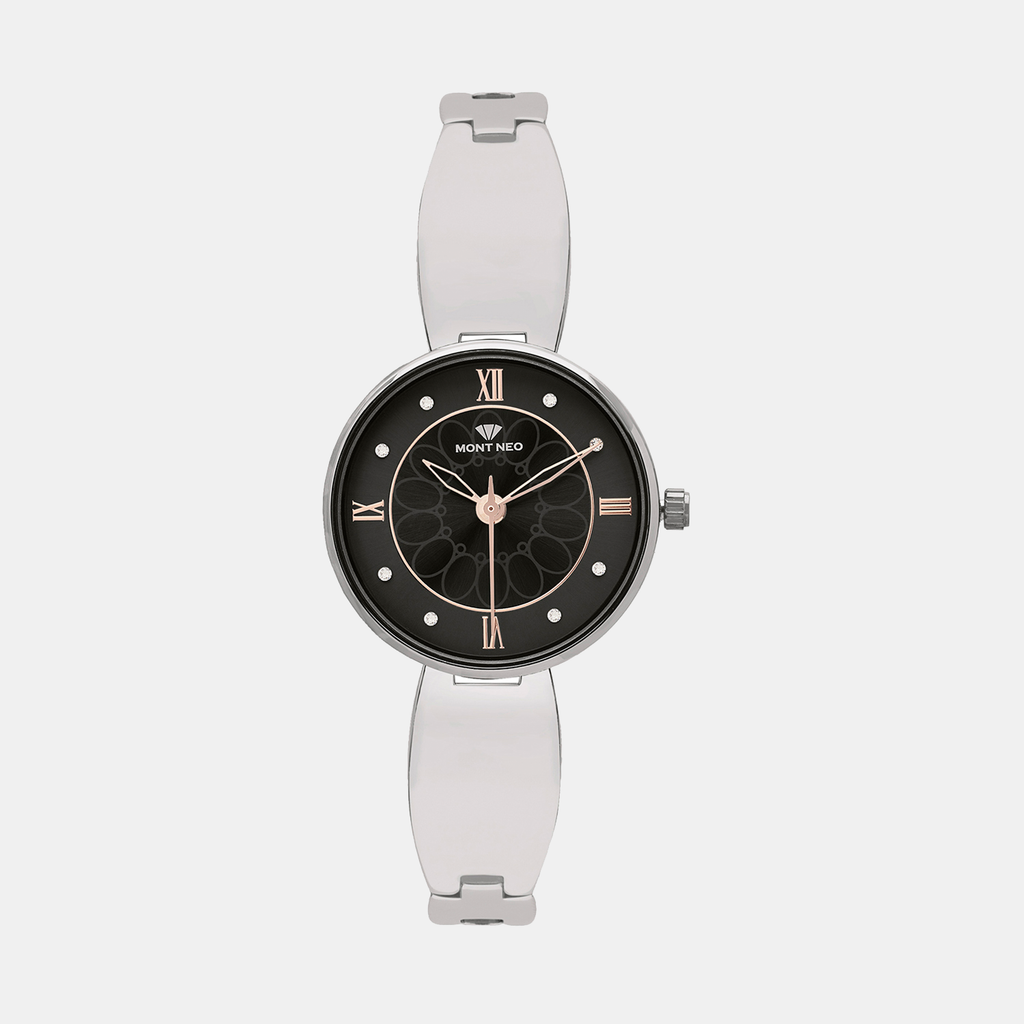 Mont Neo Round Gun Analog watch