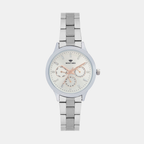 Mont Neo Round Silver Chronograph watch