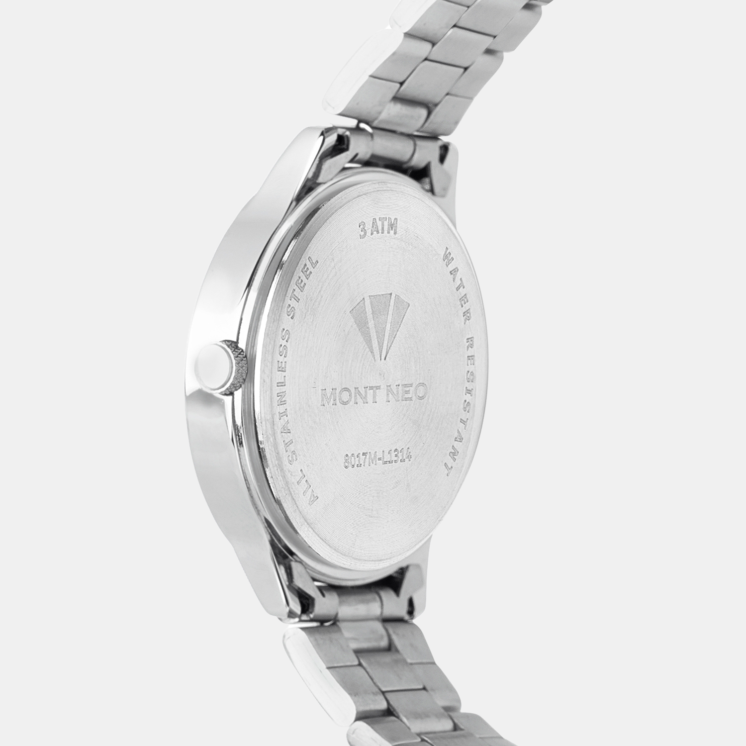 Mont Neo Women Round Silver watch