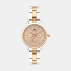 Mont Neo Round Rose Chronograph watch