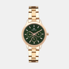 Mont Neo Round Green Chronograph watch