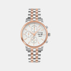 Men Automatic Silver Dial Analog Stainless Steel Watch 928-M30305