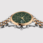 Magna Men Automatic Green Dial Analog Stainless Steel Watch 928-M31405