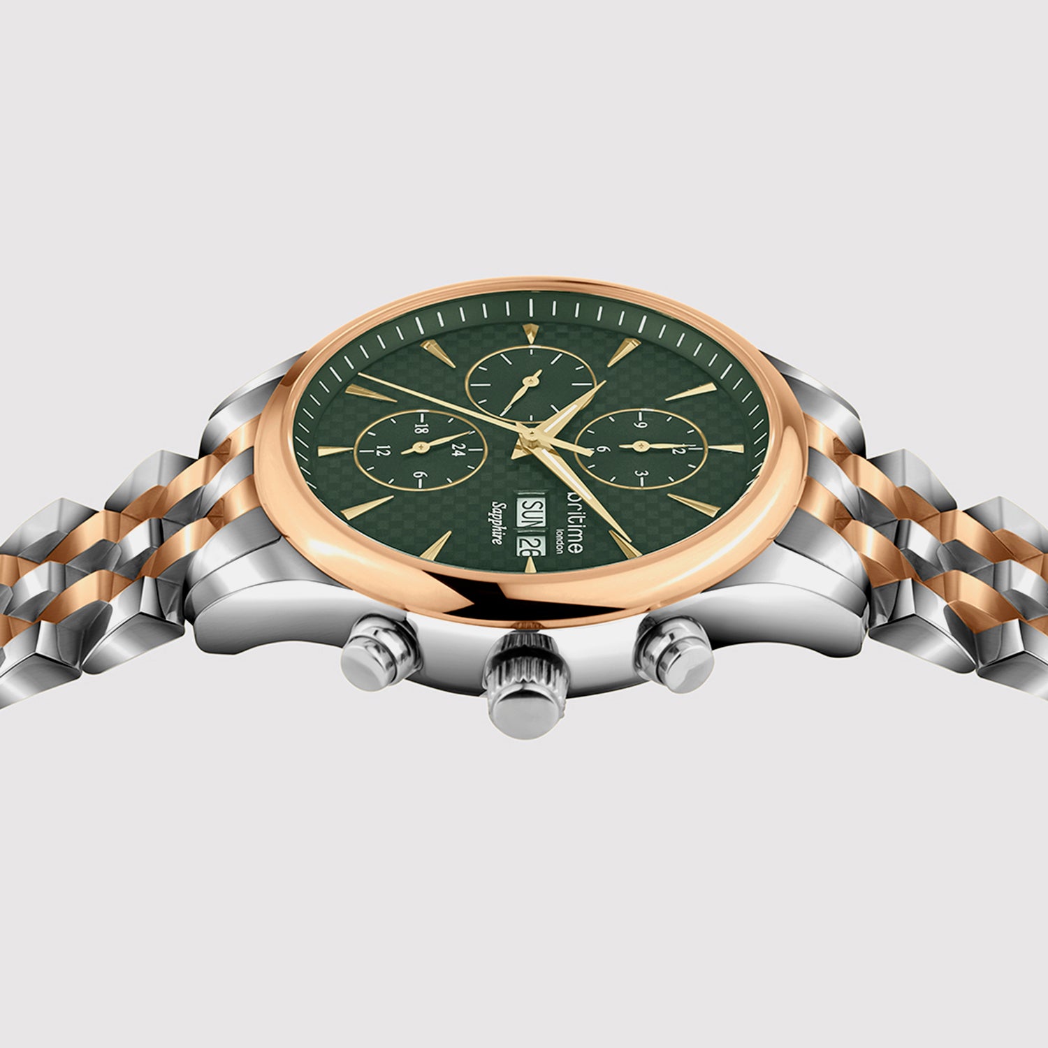 Magna Men Automatic Green Dial Analog Stainless Steel Watch 928-M31405